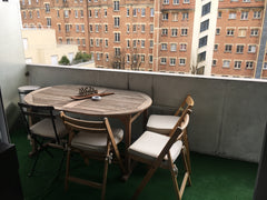 Parisian big studio with terrace 8m2<br />Very illuminated, cosy velours style,  Paris, France Studio with terrace Eiffel Tower & Beugrenelle Entire rental unit vacation rental 12578981