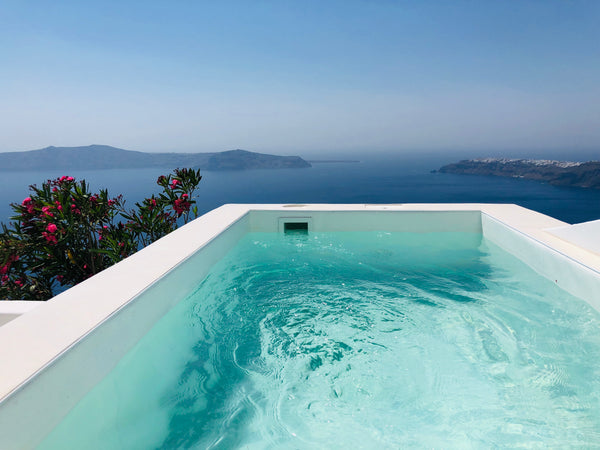 This spacious little suite is located at the highest point of the village with s Oia, Greece Aether suite with Hot Tub  in Imerovigli Entire rental unit vacation rental 36909030