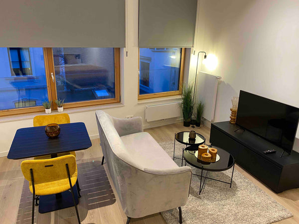 À côté de l’avenue Louise <br />Nouvelle construction 2022 <br />Studio Full équ Uccle, Belgium Cosy @ Louise Entire rental unit vacation rental 53840054