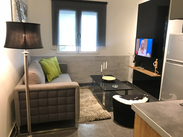 A brand new so stylish,modern and cosy ground floor apartment in gray& light woo Thessaloniki, Greece Stylish, brand new apartment downtown !! Entire rental unit vacation rental 23180258