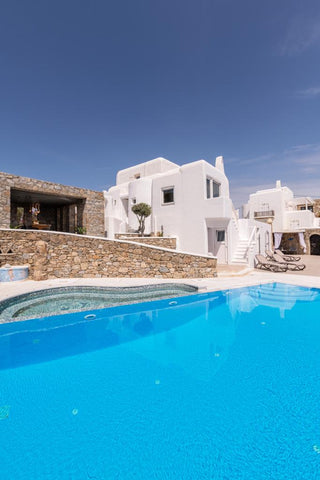 Amazing Luxury Villa Anna Marquise for 22 persons is located on a privileged spo Athens, Greece Anna Mykonos Ornos Amazing Villa  private pool Entire villa vacation rental 48077887