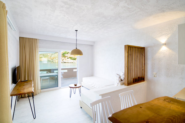 The apartment is located on the beach of Ligaria with a wonderful sea view.<br / Ligaria Ariadni Entire rental unit vacation rental 23824283