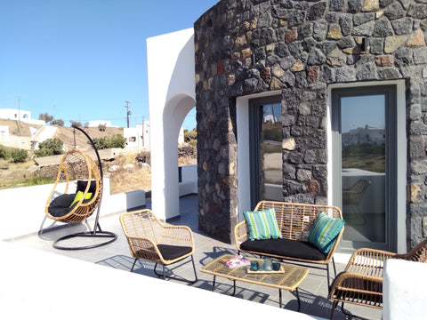 Brand new house that will fully meet the needs of four adults as it has 2 separa Greece Armenaki Luxury Villa Cycladic home vacation rental 44389480