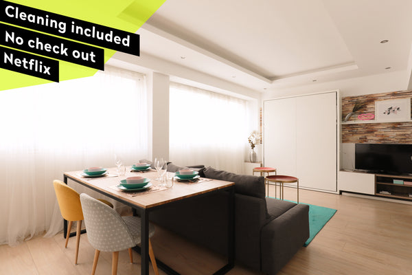 Our apartment is near from citycenter, the tête d'or park and the Part Dieu trai Lyon, France ☆GOLDEN HEAD  Netflix/Cleaning inc./No check out☆ Entire condo vacation rental 13249269