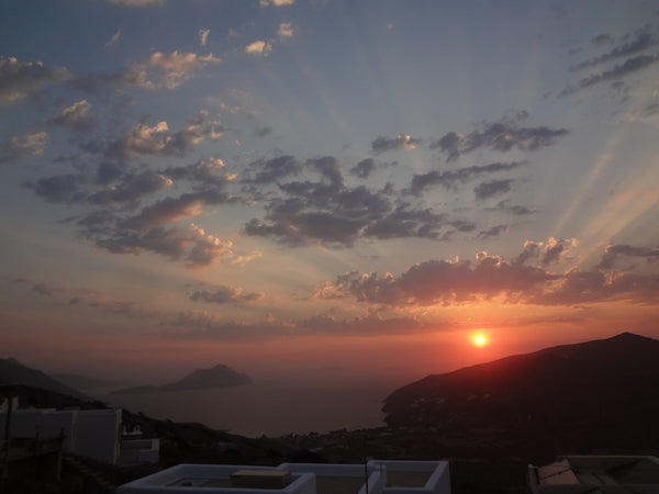 The house is situated in the village of Lagada, the biggest and most picturesque Athens, Greece Magnificent view of the Aegiali bay Cycladic home vacation rental 24447313