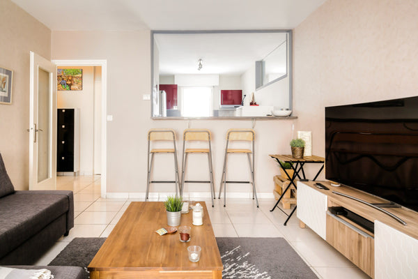 Beautiful spacious and bright apartment with balcony located in Lyon. With a sur Lyon, France Beautiful and bright apartment with balcony - Lyon Entire rental unit vacation rental 25801194