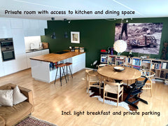 Her er mulighed for at hvile ud, når man besøger København, enten som turist ell Copenhagen, Denmark Room with breakfast, own parking. Close to airport Private room in condo vacation rental 51054965