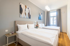 My new and fully renovated apartment is located in a historic building that unde Prague, Czechia Spacious Designer One Bedroom Apartment! Entire rental unit vacation rental 584822922239280982