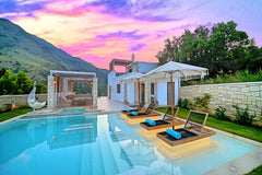 Welcome to your dream Blue Lake Luxury Villa, where panoramic views of Kournas L London, United Kingdom Blue Lake Villa Heated Pool Entire villa vacation rental 43410973