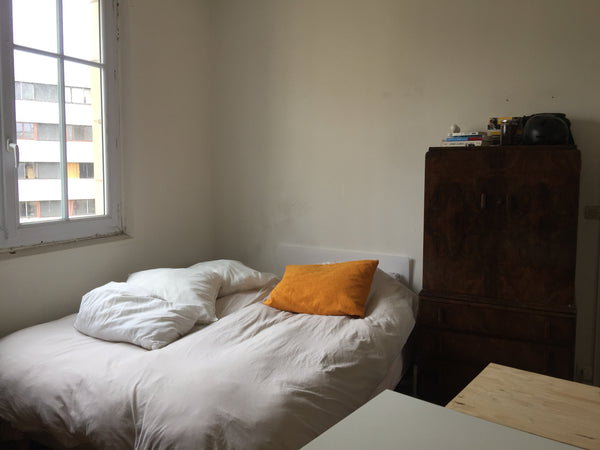 The apartment is cosy, bright and calm ! <br />My room is spatious and has a lar Paris, France room next to the Bassin de la Villette Private room in rental unit vacation rental 14129335