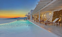 Villa in Fanari at Mykonos| Private Pool | Sleeps 16 | 8 Bedrooms | 8 Bathrooms| Athens, Greece Thalassa 6 Villa, 8BD Heated pool, Gym, Tennis Entire villa vacation rental 18816615