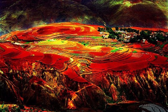 Kunming 4 Day Private Photography Tour:Dongchuan Red Land  Jianshui and Yuanyang  Private Tours and Travel Guide Asia Shanghai CITY Kunming Destination Tour