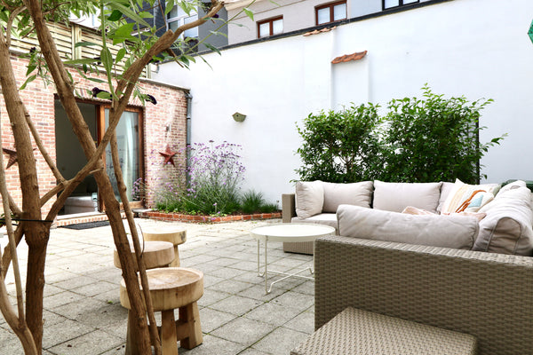 This comfortable apartment is located in the historic center of Ghent, in a rust Aalter, Belgium Groot Luxe Appartement Centrum Gent met Tuin Entire rental unit vacation rental 583646800808693614
