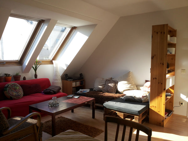 We offer a room  in our shared flat. We just moved in there a few weeks ago, so  Linz, Austria Sunny attic flat near Brunnenmarkt Private room in rental unit vacation rental 10901602