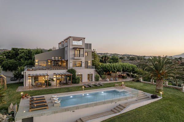 Heora The Floating Residence a breathtaking sea view villa of 600m² with 60m² pr Rethimnon, Greece Villa Heora - The Floating Residence Entire villa vacation rental 681597273535043292