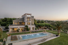 Heora The Floating Residence a breathtaking sea view villa of 600m² with 60m² pr Rethimnon, Greece Villa Heora - The Floating Residence Entire villa vacation rental 681597273535043292