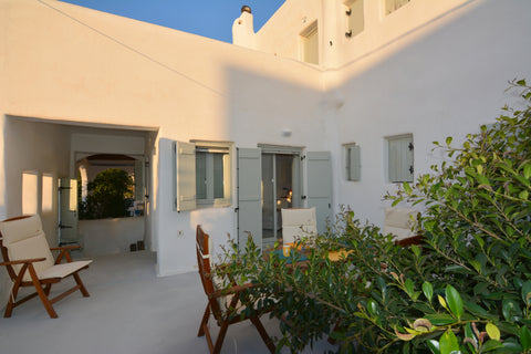 Wonderful seaside house! The house is only 20 meters from the famous beach of Ag  Emelia's House Sea Side Cycladic home vacation rental 45720119