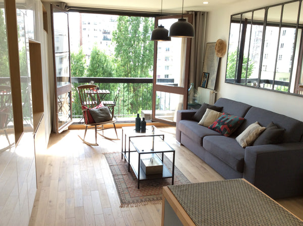 Studio chaleureux à 5minutes de la place Gambetta (métro ligne 3) et non loin du Paris, France Studio proche Père Lachaise, Ménilmontant... Entire rental unit vacation rental 20766667