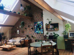 Private and Beautiful rooftop duplex with 2 bedrooms, fully equiped kitchen, cos Bondy, France Cosy rooftop duplex Entire rental unit vacation rental 44844355