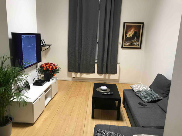 No smoking apartment.<br />The apartment on Ground floor.<br />Room with double  Saint-Gilles, Belgium Apartment  RET Entire rental unit vacation rental 39813755