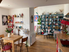 Charming duplex apartment at the top  floor (6th - with lift) of a peaceful buil Paris, France Top floor cosy nest near Parc des Buttes Chaumont Entire rental unit vacation rental 28488510