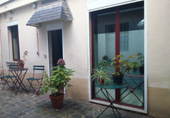 Appartement 35 m2, atypique avec cour privative, très calme en plein centre du q Paris, France Historical Parisian Neighborhood Entire rental unit vacation rental 8713988