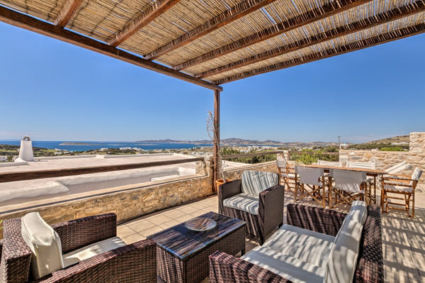 Villa with breathtaking views of the sea and the sunset.  Overlooks Alyki and th Princeton, NJ Amazing views villa on Paros island, Greece Cycladic home vacation rental 37668733