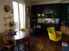Joli studio très cosy et lumineux de 36m2 dans la quartier de Ménimontant à Pari Paris, France Joli studio 36m2 cosy et lumineux à Ménilmontant Entire rental unit vacation rental 21777698