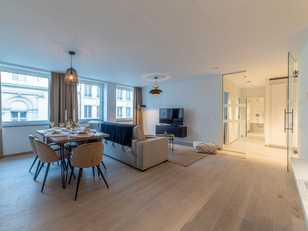 This beautiful two-bedroom apartment is full of light and the many windows are o Brussels, Belgium Sweet Inn | Spacious 2BR near the Grand Place Entire rental unit vacation rental 53943475