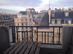In a luxurious building with nice benefits, come and discover this charming stud Paris, France Charming studio under the roof with balcony Entire rental unit vacation rental 13618378