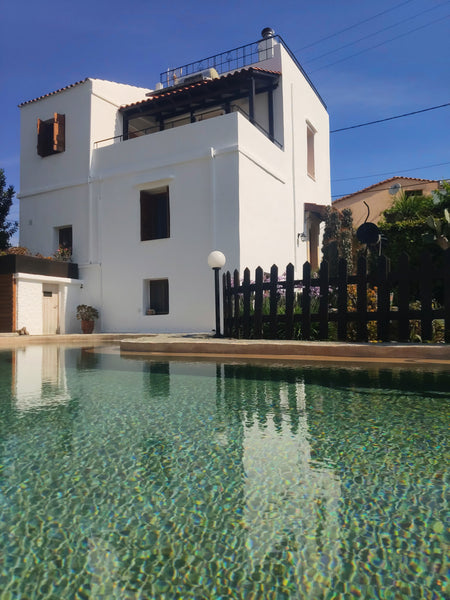 Villa Athina is a two story stone structure close to Ancient Aptera Chania. The  Chania, Greece Villa Athina Aptera Chania Entire home vacation rental 2982203