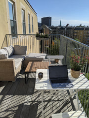 Enjoy Copenhagen from a unique penthouse apartment in the trendy area of Nørrebr Copenhagen, Denmark Unique and stylish penthouse with big balcony Entire rental unit vacation rental 634471322977545808