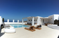 A newly built summer villa located close to Panormos beach. The villa offers a l  Summer villa with an artistic touch near Panormos Entire villa vacation rental 13834184