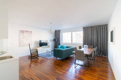 Situated at one of Vienna’s hotspots, this 85m² apartment in the 4th district is Vienna, Austria Vienna Residence | Modern apartment with a lot of space and direct view of the Naschmarkt #6318 Entire rental unit vacation rental 38383141