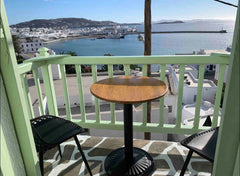 Mykonos Town Sea & Sunset view<br /><br />The room consist of a double-bed , or   Yalos Mykonos town private rooms Sea & Sunset view Private room in home vacation rental 48080845