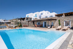 Villa Malou is located in a high-end area of Mykonos island, Aleomandra. The Vil Mikonos, Greece Villa Malou | 4 BDRM Sea & Sunset view | MG Villas Entire villa vacation rental 48975566