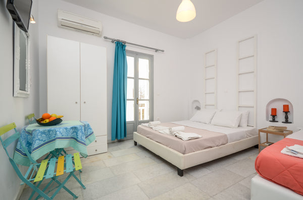 Depis suites& apartments located in a very quiet area in Naxos town at St George  Depis suites & apartments triple naxos Entire serviced apartment vacation rental 43949809