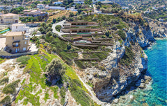 This luxurious villa is built on a rock at the edge of a cliff overlooking the C Croatia Stunning home in Gazi, Heraklio with 3 Bedrooms Entire home vacation rental 48222801