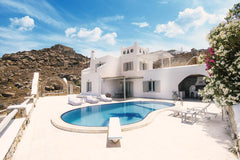 Perched in the hillside , this splendid private property offers unrivalled views Athens, Greece Stunning Villa 4BR in Mykonos Entire villa vacation rental 46389277