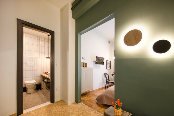 This modern apartment is located near the heart of Athens close to  Panathinakon Athens, Attica, Greece ★ Couple's Getaway★|1BR|Close to Everything by GHH Entire rental unit vacation rental 33966877