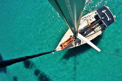 Try a unique sailing experience. Travel with us in style, elegance and comfort.  Heraklion, Greece SIMERA-Skippered Bavaria 350 Caribic (35 ft) Boat vacation rental 50352036