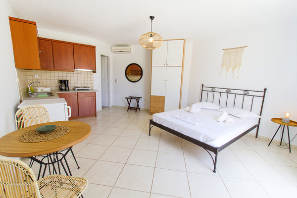 This studio features one double bed, kitchenette, private bathroom, free wifi, A Ormos Korthiou, Greece Ammos Andros - Studio 1 Room in boutique hotel vacation rental 7314259