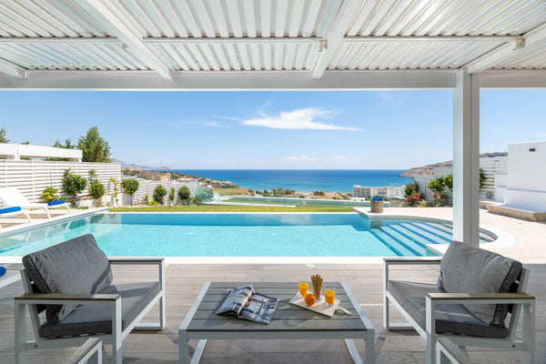Villa Vrachos is a modern newly built villa, 150sq.m, situated at Cavo lindos vi Greece Luxury Sunrise Villa Vrachos with Infinity Pool Entire villa vacation rental 31383662