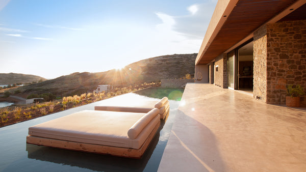 With a minimal yet impactful design that celebrates a creative dialogue between  Greece 