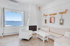 The house is a traditional Cycladic architecture indoor and outdoor, placed next Athens, Greece ENDLESS BLUE from Syros - Fabrika resort Entire serviced apartment vacation rental 5217120