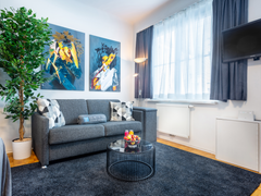Only 50 meters away from St. Stephen's Cathedral. Fully-furnished, with an excel Vienna, Austria SKY9 Studio at St. Stephen's Cathedral City Center Entire rental unit vacation rental 44658374