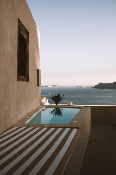 Stylish luxury in an amazing surrounding!<br />Located right next to the blue do Thera, Greece The Blue Dome Villa by Spitia Santorini Cave vacation rental 42081897