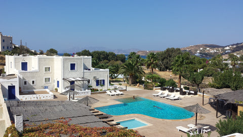 You would stay within 200 mt. from privileged Mylopotas Beach in one of our full Milopotas, Greece Apartment on the beach with pool(in Ios Island) Entire rental unit vacation rental 6407313