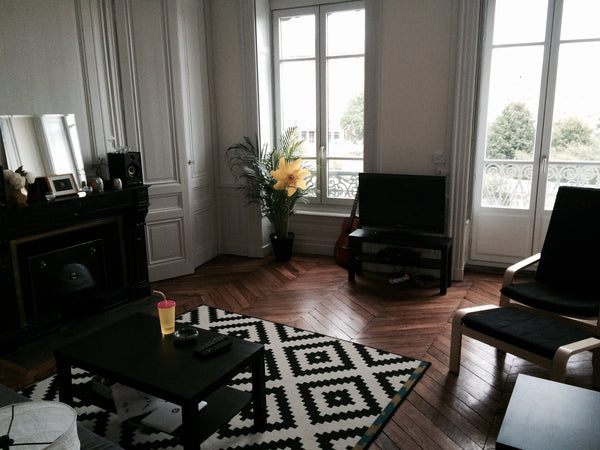 Grand appartement de 70m2 situé dans le quartier Perrache face aux quais du Rhôn Lyon, France Chambre dans grand appartement au coeur de Lyon Private room in rental unit vacation rental 13593252