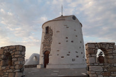 Traditional Windmill built in 1856, renovated as a small house with magnificent  Ilioupoli, Greece Paros Traditional Windmill, Greece Cycladic home vacation rental 10335853